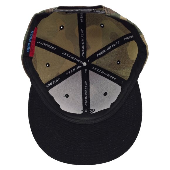 Chicago White Sox Baseball Hat Camouflage Snapback Cap Flat Bill Adjustable OSFM - Picture 4 of 6